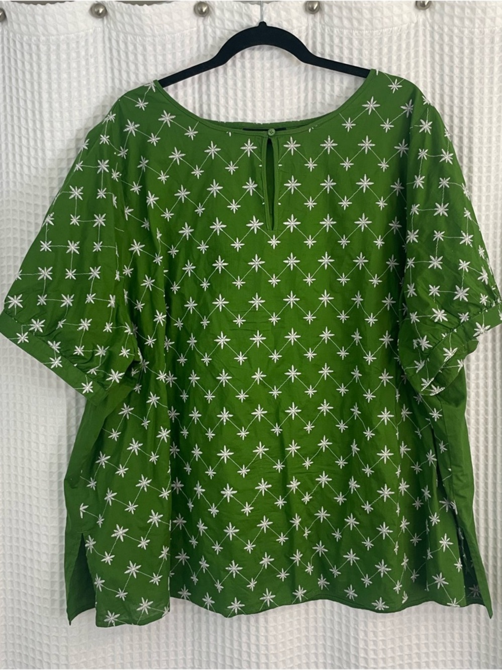 Lane Bryant embroidered blouse plus size 26